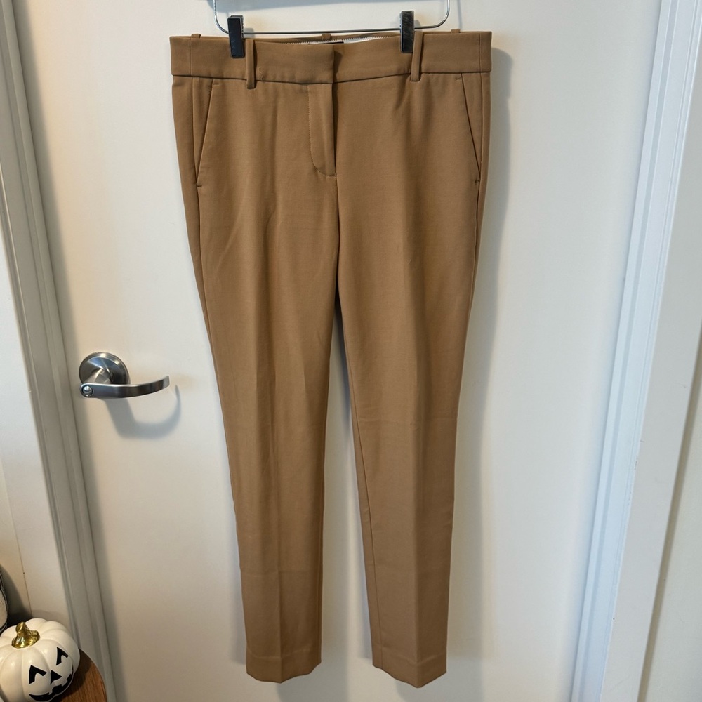 J.Crew Full-length Cameron pant in four-season stretch blend in Hthr Saddle Sz 8